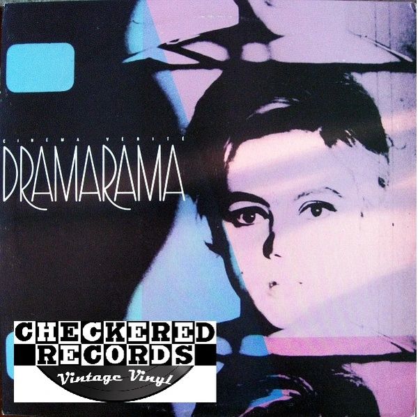 Vintage Dramarama Cinéma Vérité With Liner Notes Sheet Questionmark Records QM008 1985 US Vintage Vinyl LP Record Album