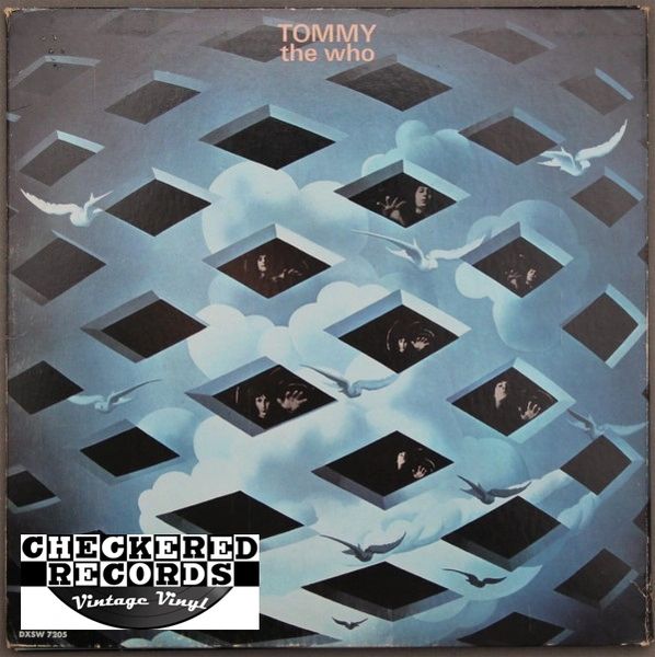 The Who ‎Tommy 1972 US Decca ‎DXSW 7205 Vintage Vinyl Record Album