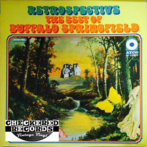 Buffalo Springfield ‎Retrospective The Best Of Buffalo Springfield First  Year Pressing 1969 US ATCO Records SD 33-283 Vintage Vinyl Record Album