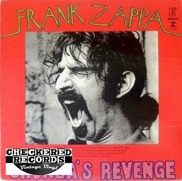 Frank Zappa ‎Chunga's Revenge First Year Pressing 1970 US Bizarre Records ‎MS 2030 Vintage Vinyl Record Album