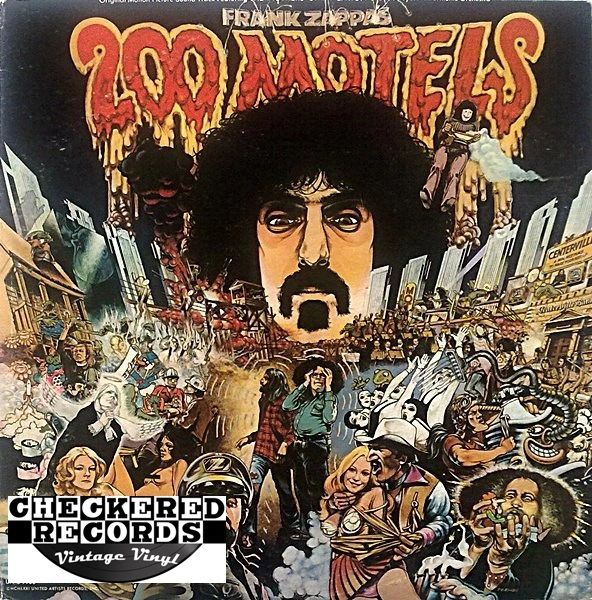 Frank Zappa ‎200 Motels First Year Pressing 1971 US United Artists Records UAS 9956 Vintage Vinyl Record Album