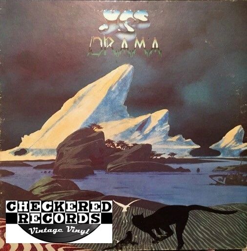 Yes ‎Drama First Year Pressing 1980 US Atlantic SD 16019 Vintage Vinyl Record Album