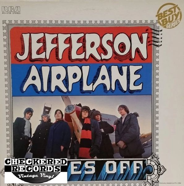 Jefferson Airplane ‎Takes Off 1980 US RCA Victor ‎AYL1-3739 Vintage Vinyl Record Album