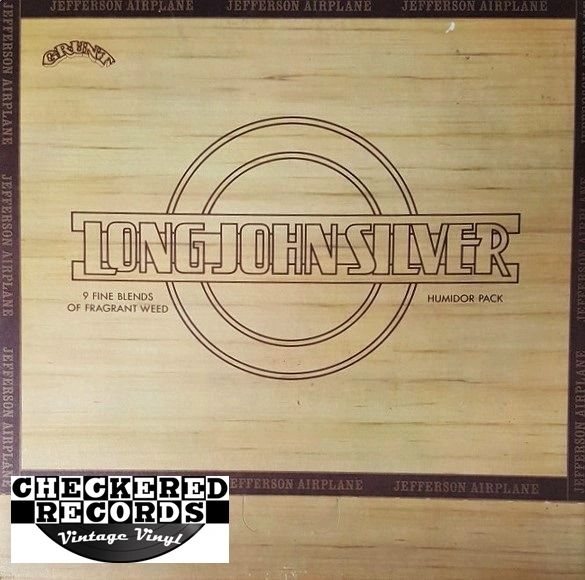 Jefferson Airplane Long John Silver First Year Pressing Gimmick Sleeve Grunt FTR-1007 Vintage Vinyl Record Album