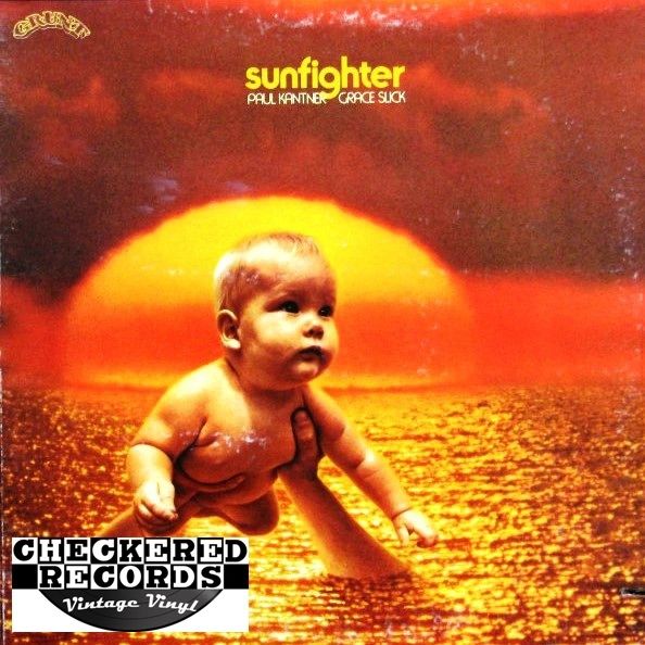 Paul Kantner Grace Slick Sunfighter First Year Pressing 1971 US Grunt FTR-1002 Vintage Vinyl Record Album
