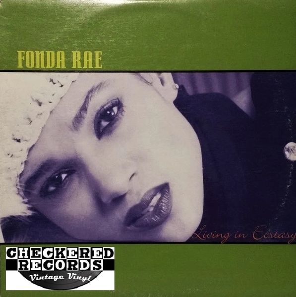 Fonda Rae ‎Living In Ecstasy First Year Pressing 1996 US Wave Music ‎WM50011 Vintage Vinyl Record Album