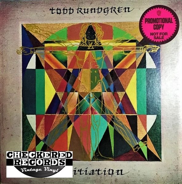 Todd Rundgren ‎Initiation First Year Pressing PROMO 1975 US Bears