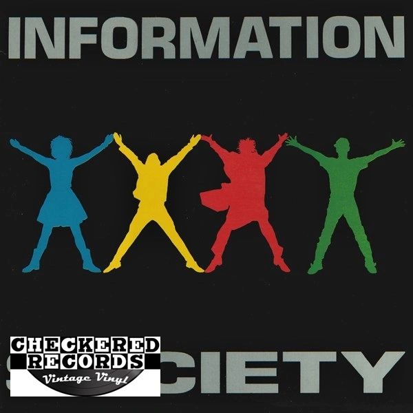 Information Society Information Society First Year Pressing 1988 US Tommy Boy ‎TBLP 25691 Vintage Vinyl Record Album