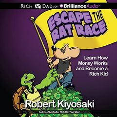 Escape the Rat Race Comic Book Image. 