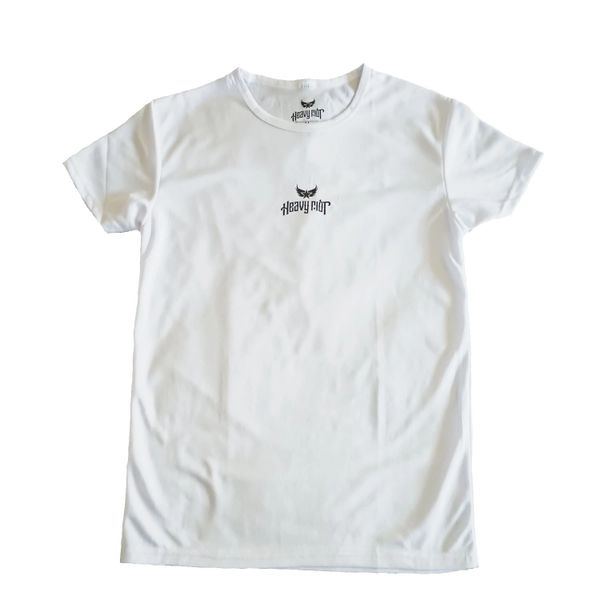 WHITE DRY FIT TEE