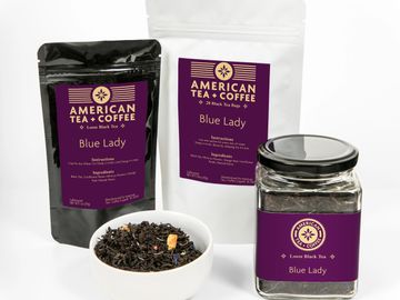 Blue Lady Black Loose Leaf Tea