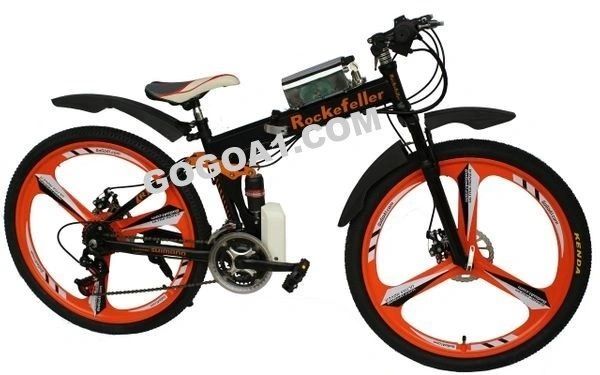 Rockefeller Mountain Electric Bicycle Folding High Carbon Steel