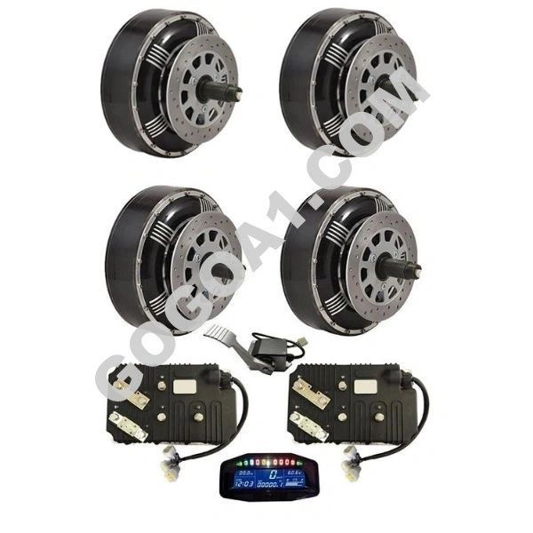 GoGoA1 4WD Motor Electric car Conversion Kits 96V