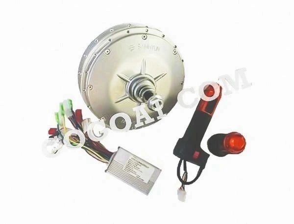 GOGOA1 BLDC Gearless 48v Hub Motor Kit With 250W 500W Power Motor for E Bike 3 speed mode anti theft