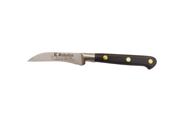 K Sabatier Paring Knife 3in with Birds Beak AUTHENTIC CARBON  Sabatier  Authentic Cutlery forged Knives imported from France
