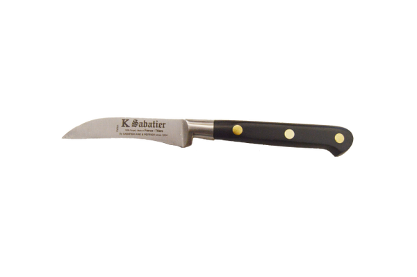 K Sabatier Paring Knife 3in with Birds Beak AUTHENTIC CARBON