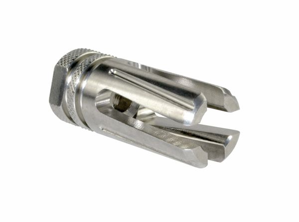 1/2x28 Muzzle Brake for AR-15, Stainless steel