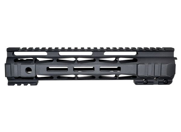 10" Presma LR-308 .308 DPMS LOW Profile - M-LOK Free Float Handguard Rail Mount with Steel Barrel Nut