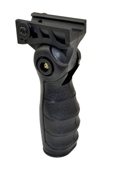 AR15 Picatinny Foregrip Grip, 5 Position Adjustable, Polymer - Black (GP08)