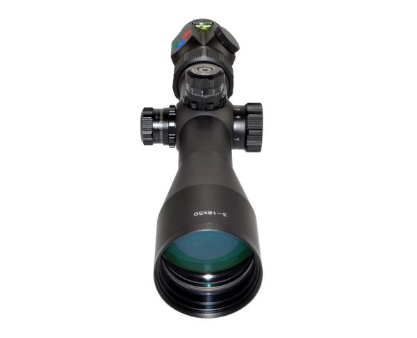 Presma RXR6 Professional Series 3-18X50 Precision Scope, RGB RXR Glass Reticle
