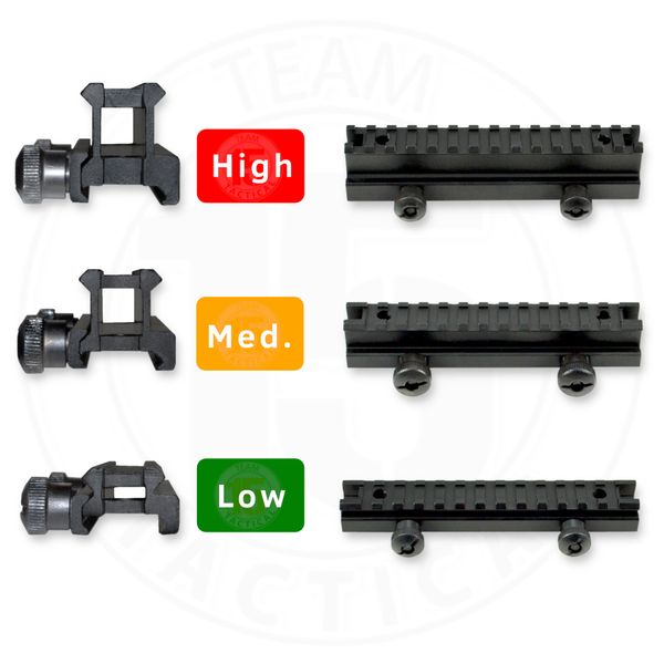 Scope Rings Mounts Riser Mounts Team15tactical Com For Ar Accessories Handguards 223 556 308