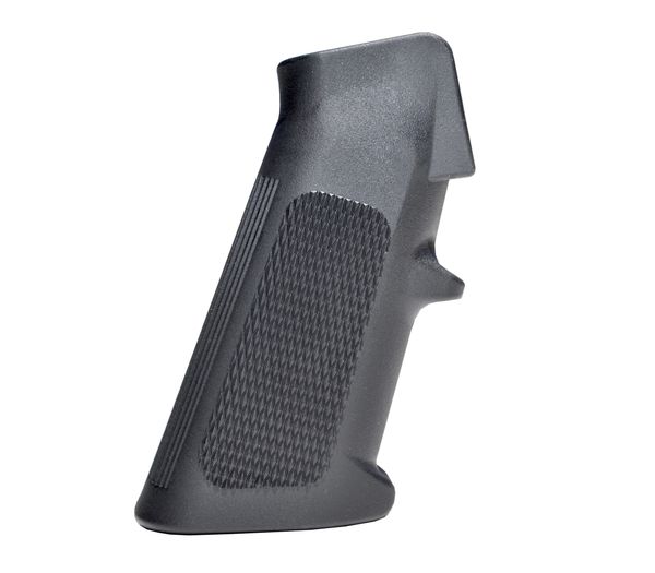 AR15 AR-308 Rear Pistol Grip (no screw) - Fixed Polymer - Black (GP27)