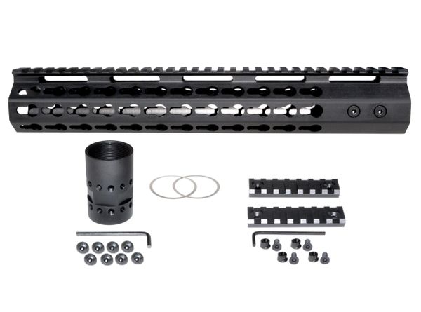 12.5" KeyMod Free Float Handguard for AR-15 2.23 / 5.56