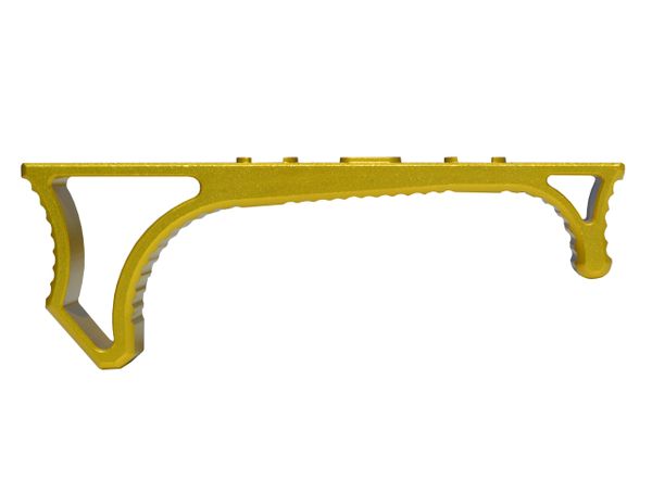 Aluminum Hand Stop for M-LOK Handguard Rail Slot, Gold color