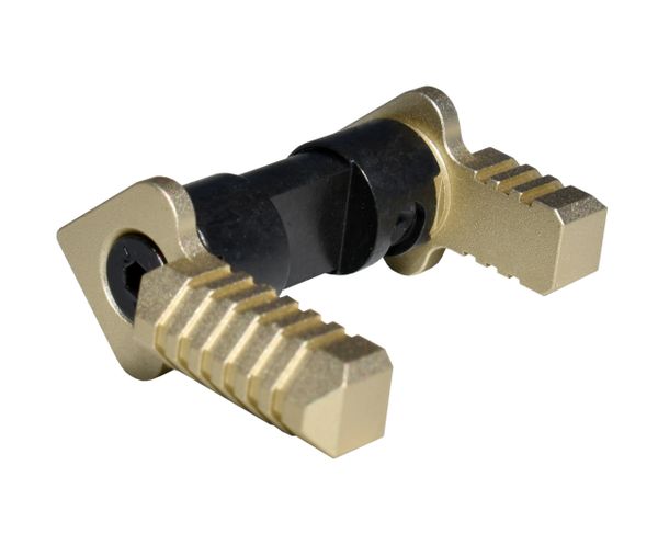 AR AMBI Safety Selector, Aluminum and Steel, Gold color
