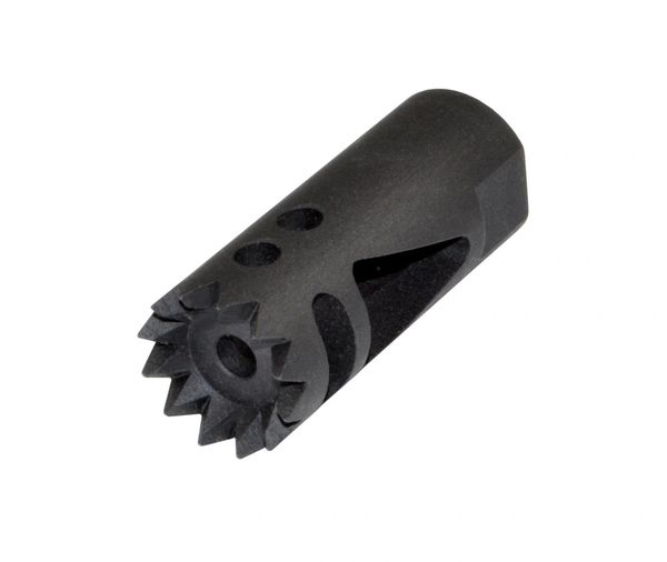 5/8x24 Muzzle Brake for .308, Steel, Black