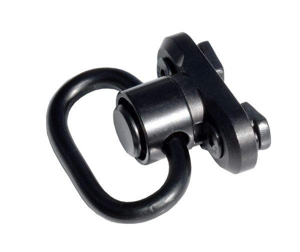M-LOK QR Sling Swivel Adapter 1.25" Push Button Quick Release Detach
