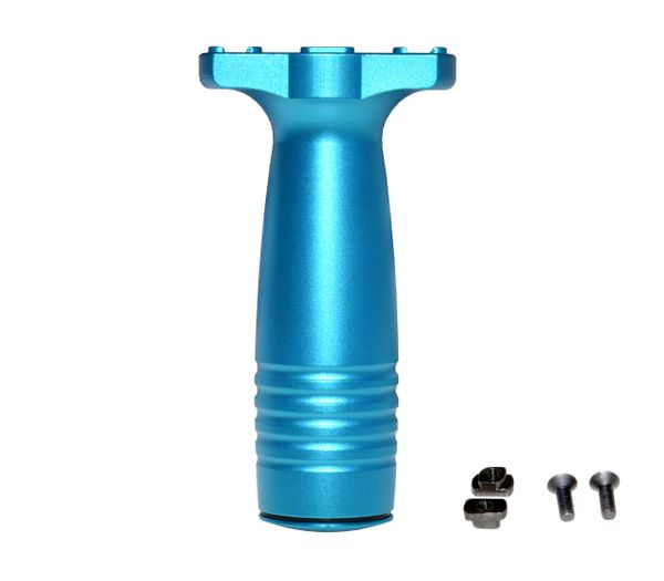 M-LOK Fixed Foregrip with storage, Blue, Aluminum