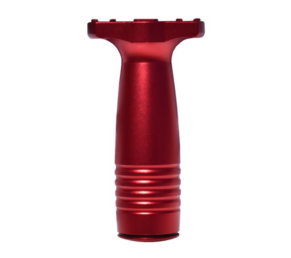 M-LOK Fixed Foregrip with storage, RED, Aluminum