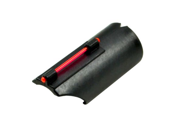 Shotgun Fiber Optic Front Sight for Unventilated / Plain Shotgun Barrels with Bead Sight - Red