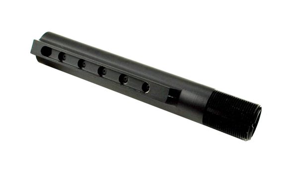 AR-15 Commercial Buffer Tube (Lower Receiver Extension Tube) Aluminum, 1.17" OD, Black .223/5.56