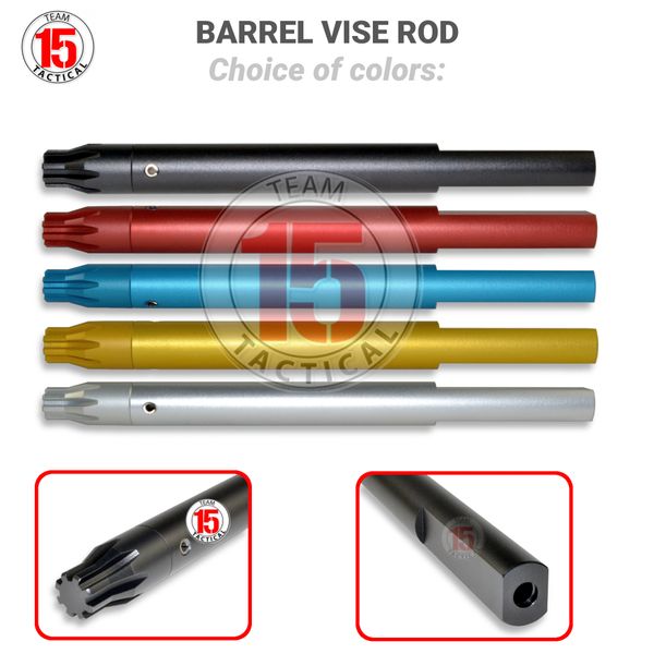 AR 308 Upper Receiver Barrel Vise Vice Rod for 0.936" AR-10 LR 308 .308/ Barrel Rod / Upper Receiver Tool for Vise Block