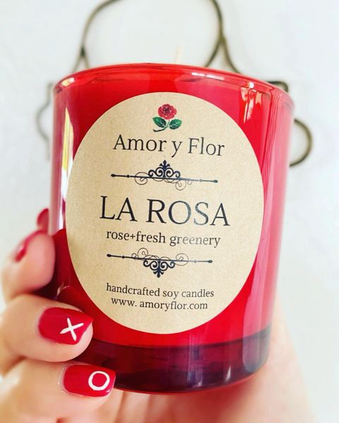 La Rosa (pink jar)