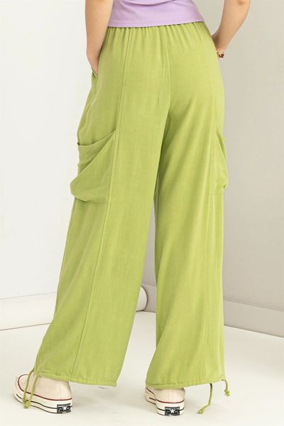 Pistachio Green Cargo Pants