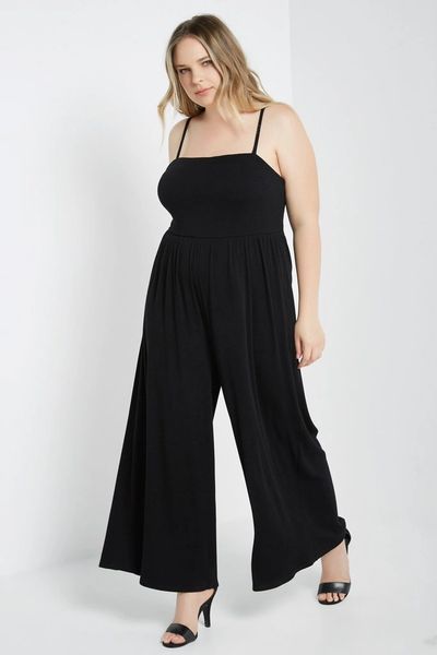 Black Wide Leg Jumpsuit | BAZ and BEA