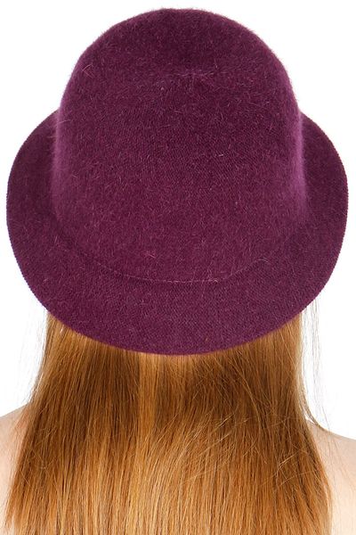 JJXX borg bucket hat in bright purple