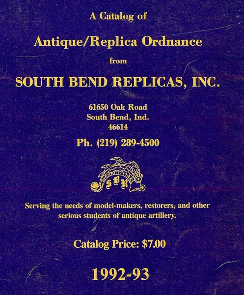 Catalog of Antique & Replica Ordnance