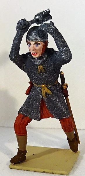 UNKNOWN MANUFACTURER, NK1, 1/32, NORMAN KNIGHT, 1066, (UNBOXED)