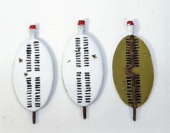 QUARTERMASTER CORP, DIORAMA 03, 1/32, ZULU SHIELDS, (UNBOXED)