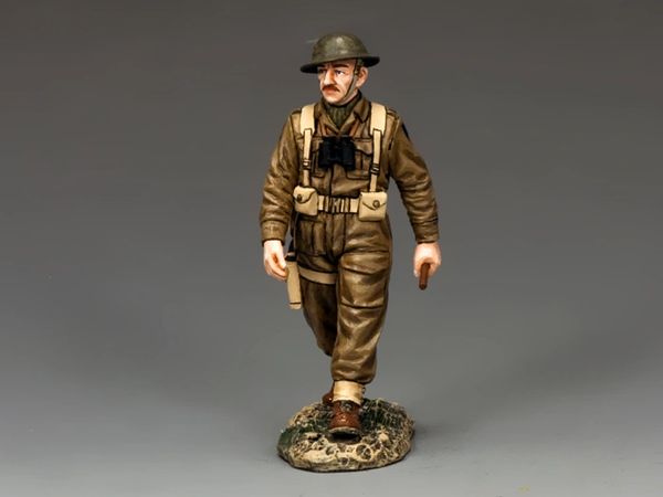 KING AND COUNTRY, FOB122, 1/30, BRITISH MARCHING OFFICER (BOXED)