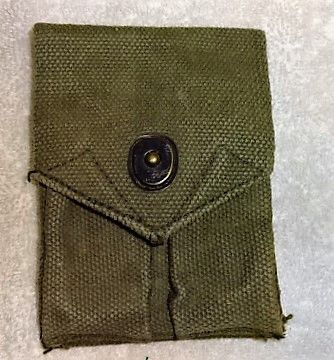 US Ammunition Pouch, for 1911 45 Auto, post Viet Nam, unmarked
