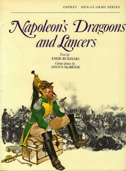 OSPREY, 1800's, NAPOLEON'S, DRAGOONS AND LANCERS, #55A