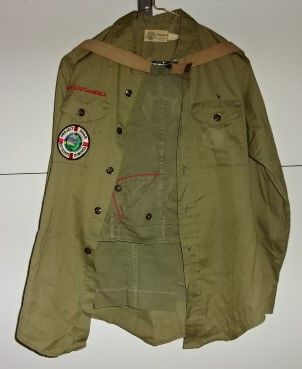 US PA-6 Troop 136, Complete Boy Scout Uniform, 1940's