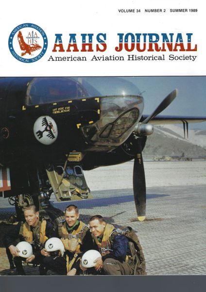AAHS JOURNAL, AMERICAN AVIATION HISTORICAL SOCIETY, VOL. 34, NO. 2