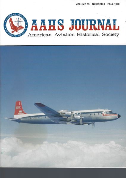 AAHS JOURNAL, AMERICAN AVIATION HISTORICAL SOCIETY, VOL. 35, NO. 3