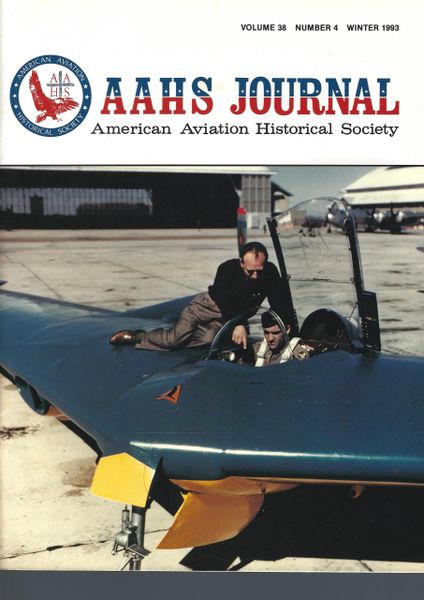 AAHS JOURNAL, AMERICAN AVIATION HISTORICAL SOCIETY, VOL. 38, NO. 4
